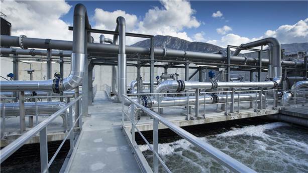 Station-epuration-Aquapole-Grenoble Waste water treatment plant Aquapole - Grenoble, France