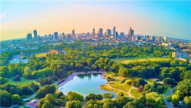 Ville-paysage-Consulting Pola Mokotowskie in Warsaw, Poland